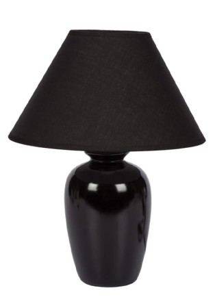 Lampka stołowa IBL/1305/J - Ε14, 35W, IP20, owalna, czarna, monochromatyczna
