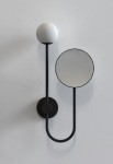 Lampa ścienna łazienkowa wewnętrzna ORB matowy czarny - 3.5W Max G9 IP44 - ASTRO