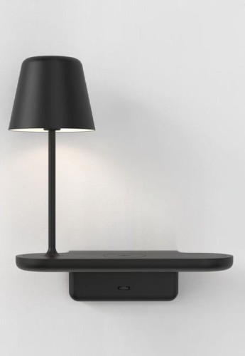 Lampa ścienna wewnętrzna ITO matowy czarny - 5W G9 IP20 - ASTRO