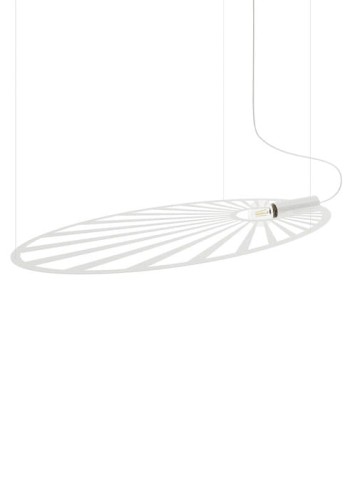 Lampa wisząca LEHDET biała - E27, 1x15W LED, 230V 50Hz, IP20