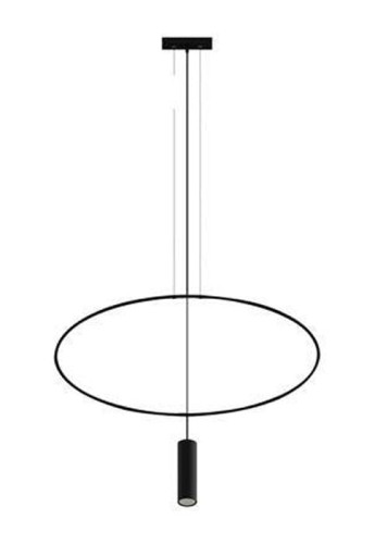 Lampa wisząca HOLAR 1 czarna - GU10, 1x10W LED, 230V 50Hz, IP20
