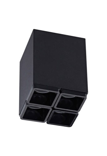 Oprawa sufitowa ABI - LED 6W, 220-240V, 3000K, 672lm, 8°, CRI>90, 6,05x8cm, IP20, czarny