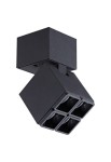 Oprawa sufitowa ABI - LED 6W, 220-240V, 3000K, 672lm, 8°, CRI>90, 6.1x11 cm, IP20, czarny