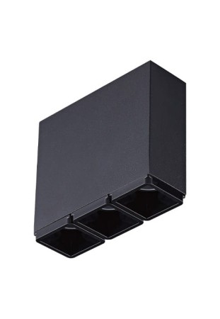 Oprawa sufitowa ABI - LED 4W, 220-240V, 3000K, 535lm, 8°, CRI>90, IP20, 9,1x8cm, czarny