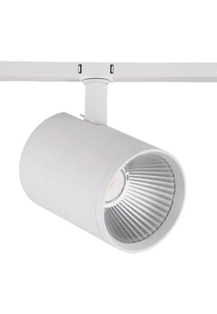 Oświetlenie szynowe PALI - LED 220-240V, 12,6-42W, 4000K, 1547-4619lm, 36°, CRI>80, IP20, biały 