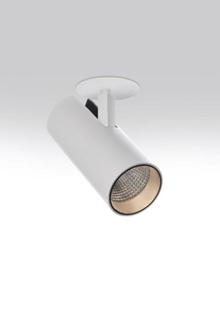 Oprawa oświetleniowa wpuszczana regulowana VECTOR SEMIRECESSED 55 - 23°, 18W, 2700K, 1715lm, CRI>90, IP20, biały