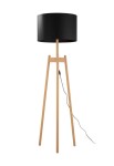 Lampa podłogowa PEREZ 1PŁ BLACK - E27 230V IP20 