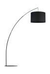 Lampa podłogowa MOBY 1 BLACK - E27 230V IP20