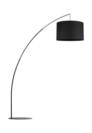 Lampa podłogowa MOBY 1 BLACK - E27 230V IP20