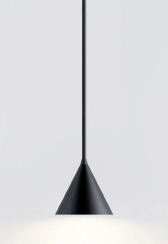 Lampa sufitowa wisząca wewnętrzna RUBI MONO - G9 220-240V IP20 matowa czerń i złoto - ROBIN