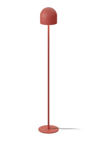 Lampa podłogowa wewnętrzna RIO matowa czerwona terakotowa - 2xG9 220-240V IP20 ON-OFF - ROBIN