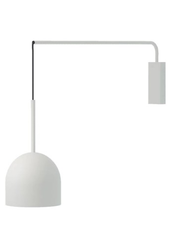 Lampa ścienna wewnętrzna RIO SINGLE matowy biały - E14 220-240V IP20 ON-OFF - ROBIN