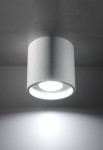 prawa sufitowa ORBIS 1 biały - GU10, 1x max 10W LED, ~230V, 50Hz, IP20