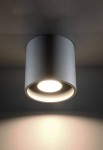 Oprawa sufitowa ORBIS 1 szary - GU10, 1x max 10W LED, ~230V, 50Hz, IP20