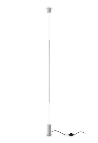 Lampa podłogowa mocowana do sufitu wewnętrzna wewnętrzna FILO PT white - LED 15W 3000K 1900lm 220-240V IP20