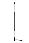 Lampa podłogowa mocowana do sufitu wewnętrzna FILO PT black - LED 15W 3000K 1900lm 220-240V IP20