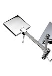 Lampa ścienna wewnętrzna DEL A-34 Chrome - LED 6W 3000K 900lm IP20 - PUJOL