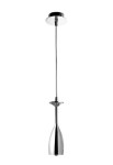 Lampa wisząca wewnętrzna BRINDIS C-130 chrome - LED 6W 900lm 3000K IP20 - PUJOL