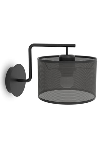 Lampa ścienna wewnętrzna ZIG A-224/T black - E27 LED IP20 - PUJOL