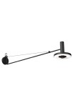 Lampa ścienna wewnętrzna BEADS 120 czarny - 16W, 220-240V, 2100K do 2800K, 900lm, IP20 - TONONE