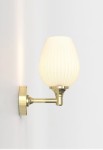 Lampa ścienna wewnętrzna LIBERTY polerowany mosiądz - 40W E14/SES IP44 - ASTRO