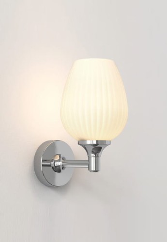 Lampa ścienna wewnętrzna LIBERTY polerowany chrom - 40W E14/SES IP44 - ASTRO