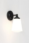 Lampa ścienna wewnętrzna ANTON matowy czarny - 40W E14/SES IP44 - ASTRO
