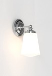 Lampa ścienna wewnętrzna ANTON polerowany chrom - 40W E14/SES IP44 - ASTRO 
