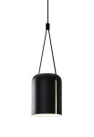 Lampa ścienna wewnętrzna ATTIC Single Rectangular Shape - E27 15W 768lm IP20 czarna - LEDS C4