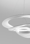Lampa sufitowa wisząca PRICE biały - LED 44W, 3000K, 3313m, CRI90, Dimmable (Push), IP20 - ARTEMIDE