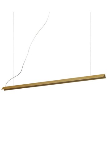 Lampa wisząca wewnętrzna V-LINE SP brass - LED 20W 3000K 1800lm 220-240V IP20