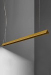 Lampa wisząca wewnętrzna V-LINE SP brass - LED 20W 3000K 1800lm 220-240V IP20