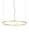 Lampa wisząca wewnętrzna CROWN SP D60 brass - LED 30W 3000K 3000lm 220-240V IP20