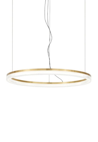 Lampa wisząca wewnętrzna CROWN SP D60 brass - LED 30W 3000K 3000lm 220-240V IP20