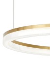 Lampa wisząca wewnętrzna CROWN SP D60 brass - LED 30W 3000K 3000lm 220-240V IP20