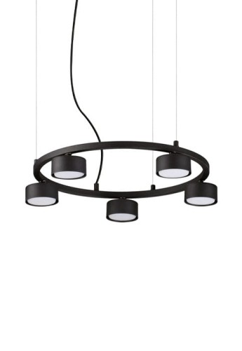 Lampa wisząca wewnętrzna MINOR ROUND SP5 black - GX53 max 5x9W 220-240V IP20