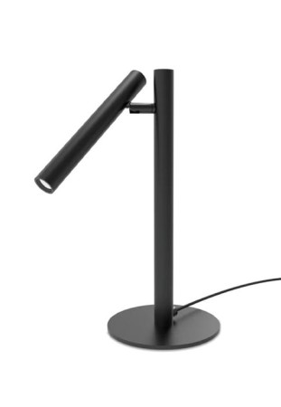 Lampa stołowa wewnętrzna RUI matowy czarny - LED 2,7W 3000K 350lm 220-240V IP20 - ROBIN