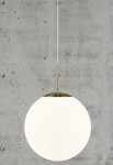 Lampa wisząca wewnętrzna GRANT 35 mosiądz - E27 25W 230V IP20