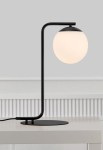 Lampa stołowa wewnętrzna GRANT czarny - E14 40W 230V IP20