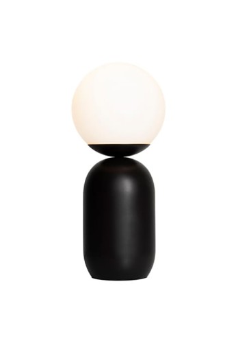 Lampa stołowa wewnętrzna NOTTI czarny - E14 25W 220-240V IP20