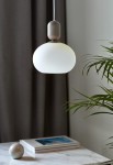 Lampa sufitowa wisząca wewnętrzna NOTTI szary - E27 40W 230V IP20