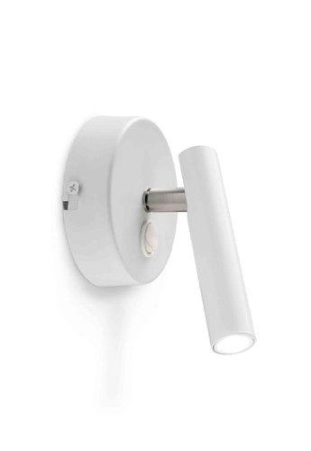 Lampa ścienna okrągła nabudowana wewnętrzna MINI FLAT biały - LED 3W 3000K 260lm 30º CRI>80 IP20 - ALMA LIGHT