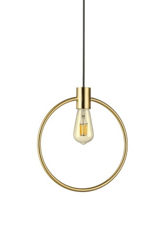 Lampa wisząca wewnętrzna ABC SP1 Round brass - E27 70W 220-240V IP20