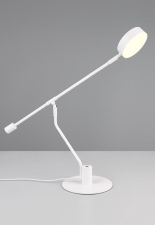 Lampa stołowa wewnętrzna MANDURO biały mat - LED 6W 560lm 2700+4000+6500K 12V IP20 