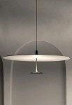 Lampa sufitowa wisząca DOT 800 czarny anodowany - LUMINA