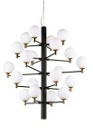 Lampa wisząca COPERNICO SP20 czarny - G9 max 20x4W 220-240V IP20