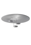 Lampa sufitowa DROPLET polerowany chrom - LED 87W, 2700K, 3031lm, CRI90, Dimmable (Push), IP20 - ARTEMIDE