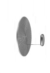 Lampa ścienno-sufitowa DROPLET MINI polerowany chrom - LED 29W, 3000K, 1249lm, CRI90, Dimmable (Push), IP20 - ARTEMIDE
