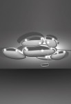Lampa sufitowa SKYDRO polerowany chrom - LED 29W, 2700K, 1554lm, CRI90, Dimmable (Push), IP20 - ARTEMIDE