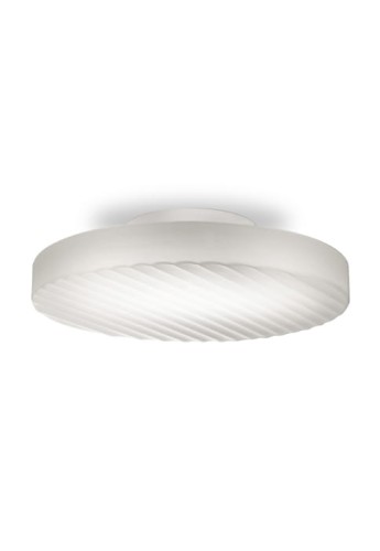Lampa sufitowo-ścienna CÔTE 48 szkło szkło matowe dymne szare - LED 22,5W 2700K Ra>90 1815lm 220-240V AC IP20 ściemnialna ( phase cut ) - PANZERI